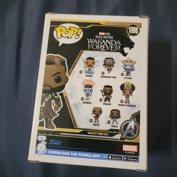 Funko Pop M'Baku 1098 Marvel Studios Black Panther Wakanda Forever Vinyl Figure - Picture 3 of 6